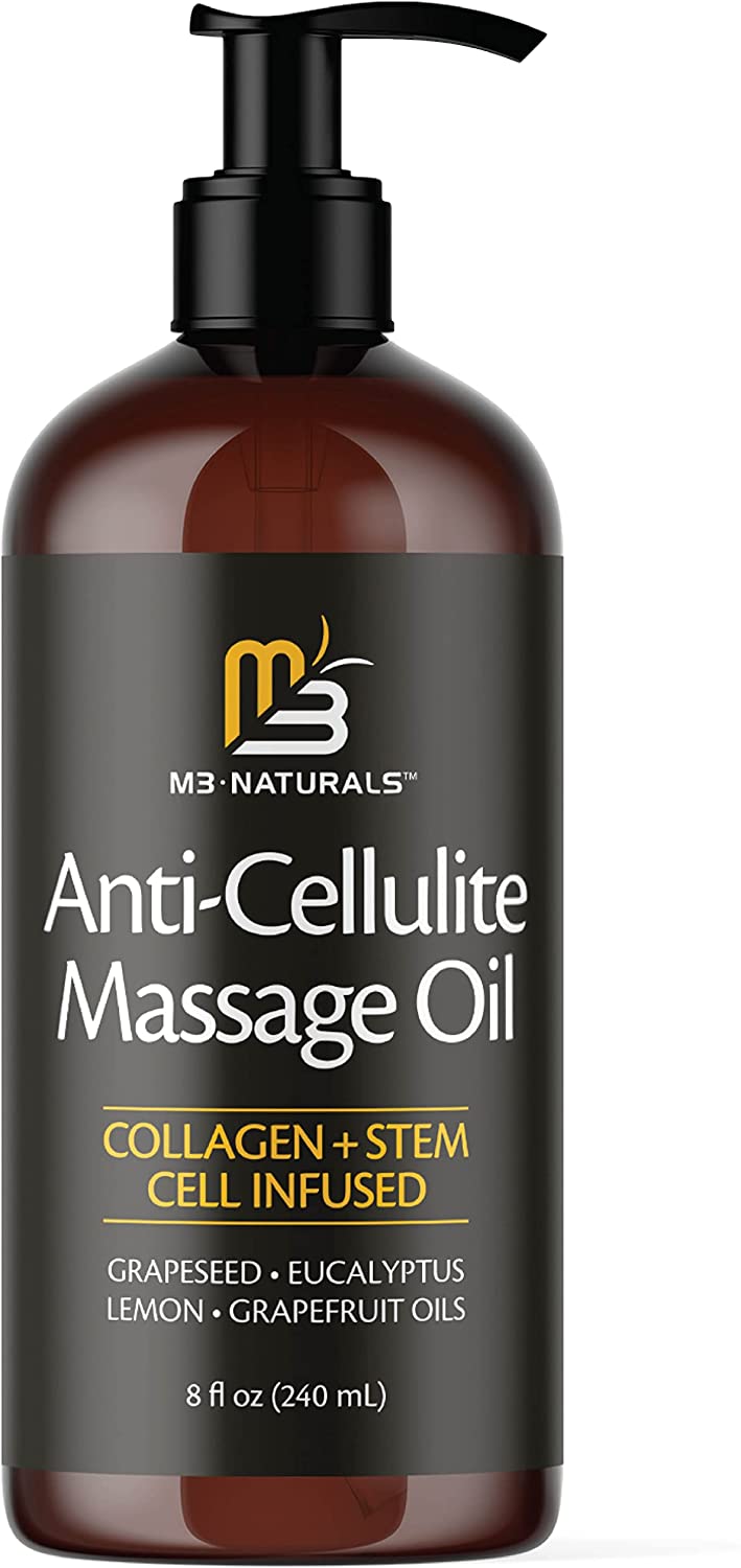 M3 Naturals Anti Cellulite Massage Oil