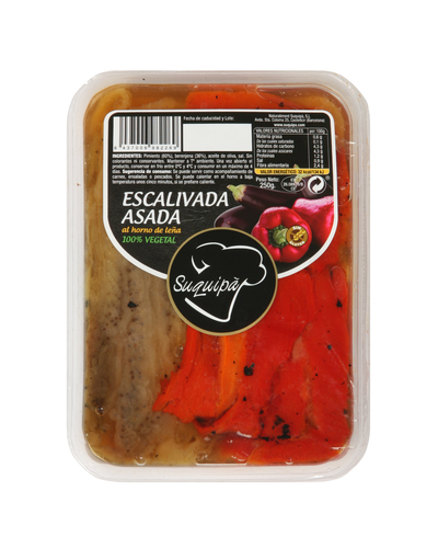 ESCALIVADA ASADA SUQUIPA BANDEJA 250 GR