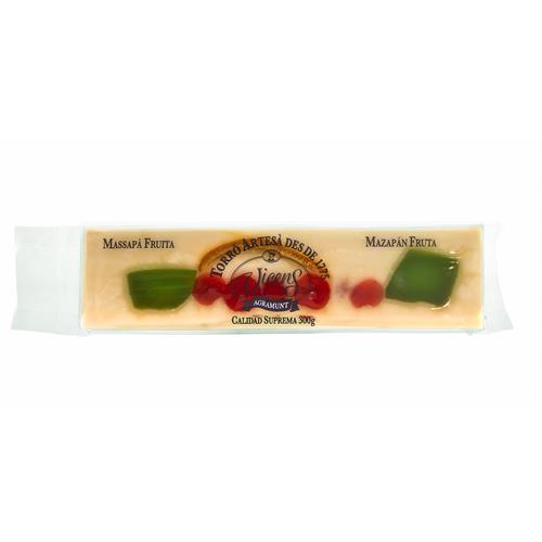 TURRON MAZAPAN FRUTA VICENS 300 GR