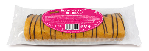 BRAZO RELLENO FRESA MELS 200 G