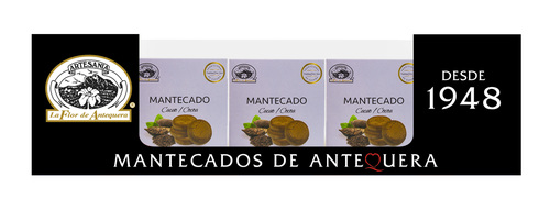 MANTECADO CACAO ARTESANIA CAJA 190 G