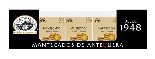 MANTECADO CANELA ARTESANIA CAJA 190 G