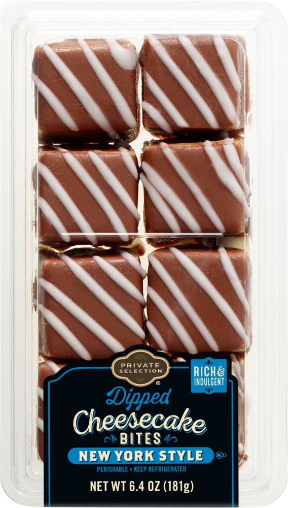 New York Style Dipped Cheesecake Bites, New York Style