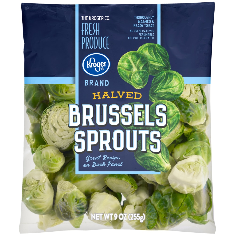 Halved Brussels Sprouts