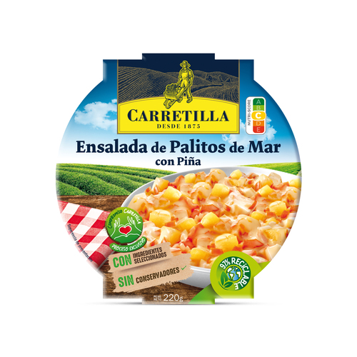ENSALADAS CARRETILLA PALITOS Y PIÂ¥A 220G