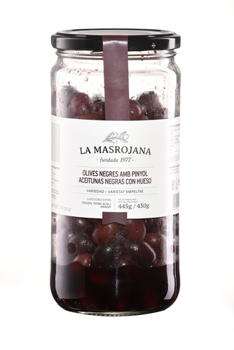 OLIVA NEGRA ARAGO MASROJANA 400 GR