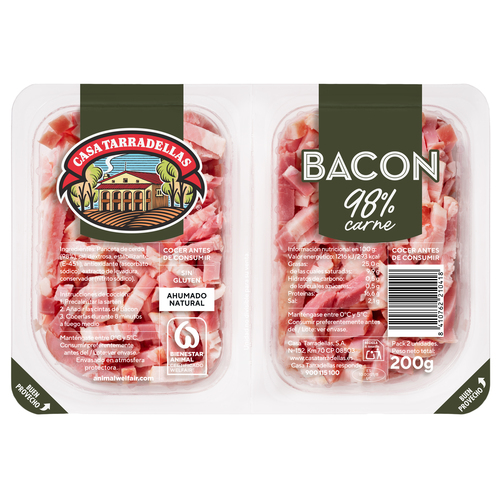CINTAS BACON TARRADELLAS 100 GR P-2