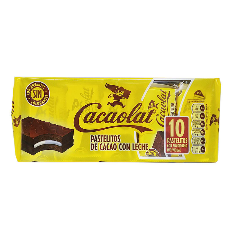 PASTELITO CACAOLAT CACAO CON LECHE P-10