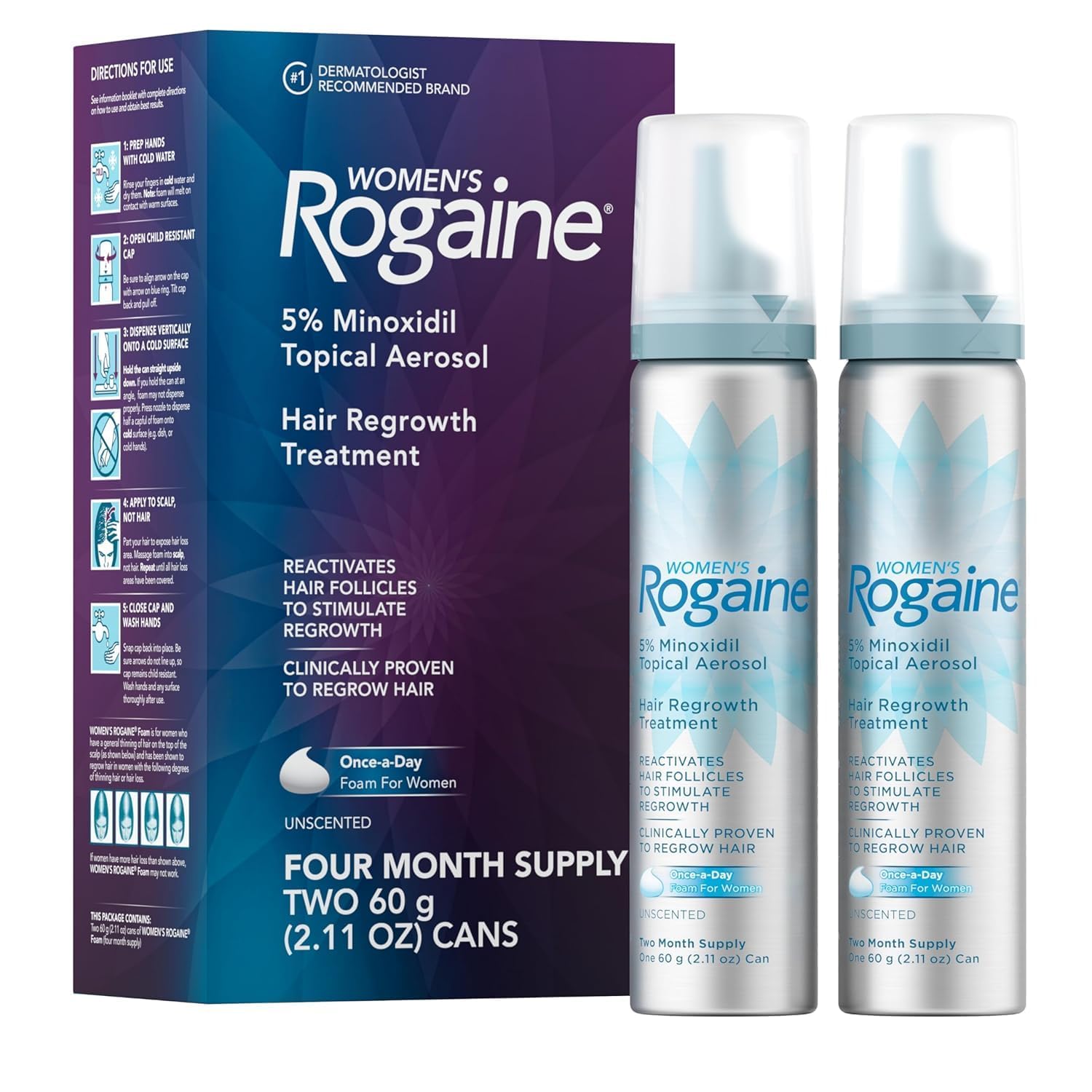 Rogaine - Women - 4 Month Supply