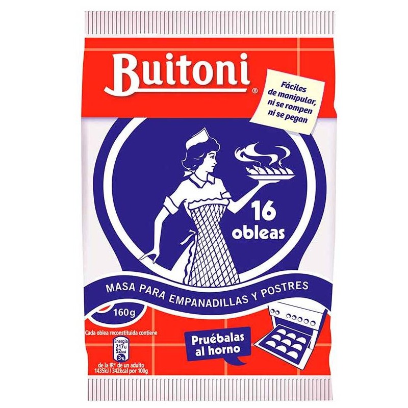 OBLEAS EMPANADILLAS BUITONI 160 G