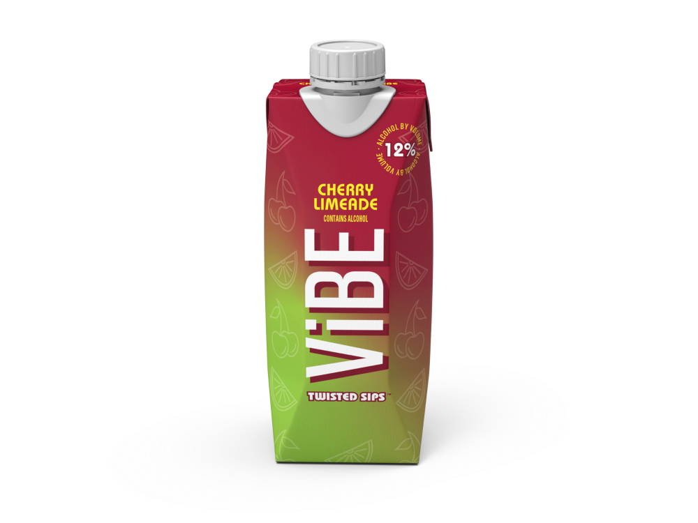 Photo of ViBE Twisted Sips By Vendange Cherry Limeade 500ml