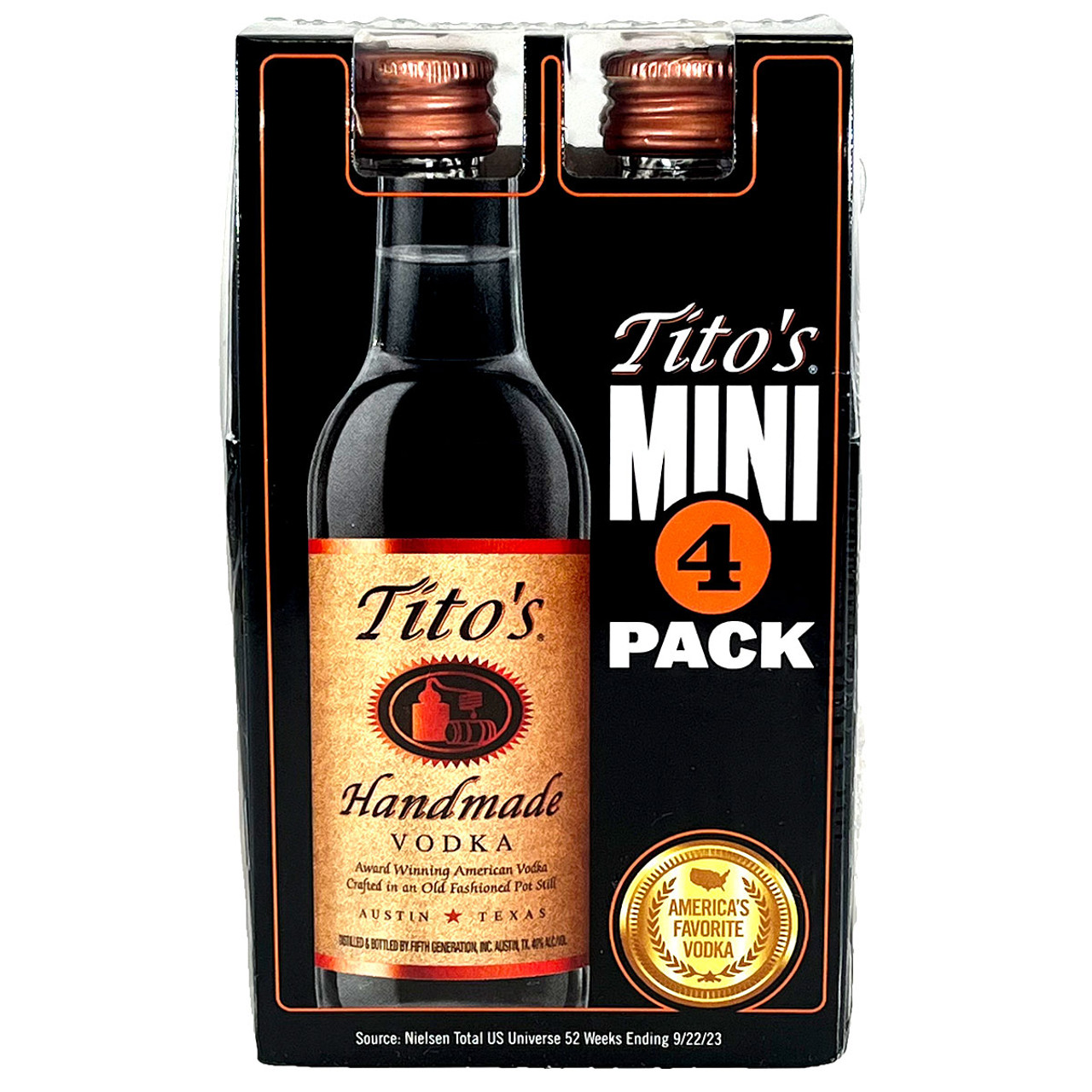 Photo of Tito's Handmade Vodka 50 Ml Bottle