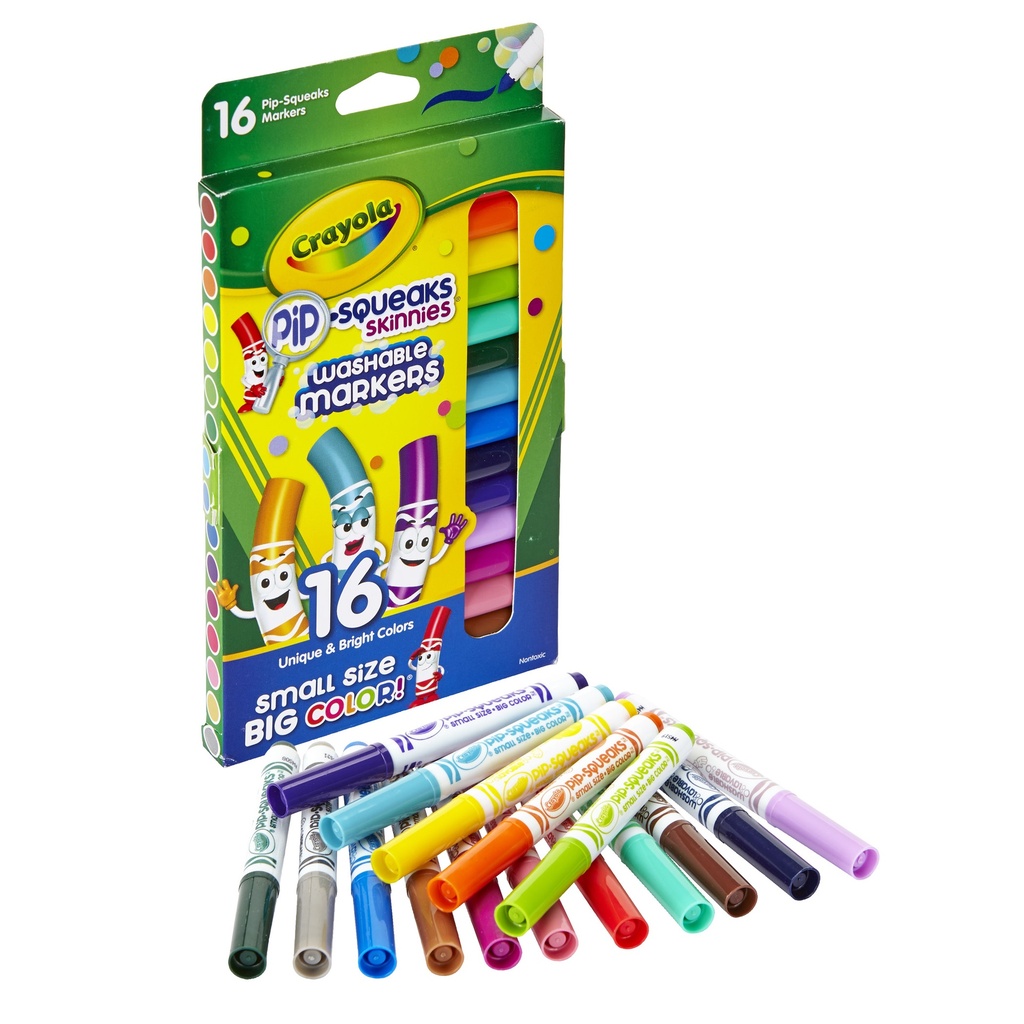 Crayola - Pip Squeaks Skinnies Washable Markers