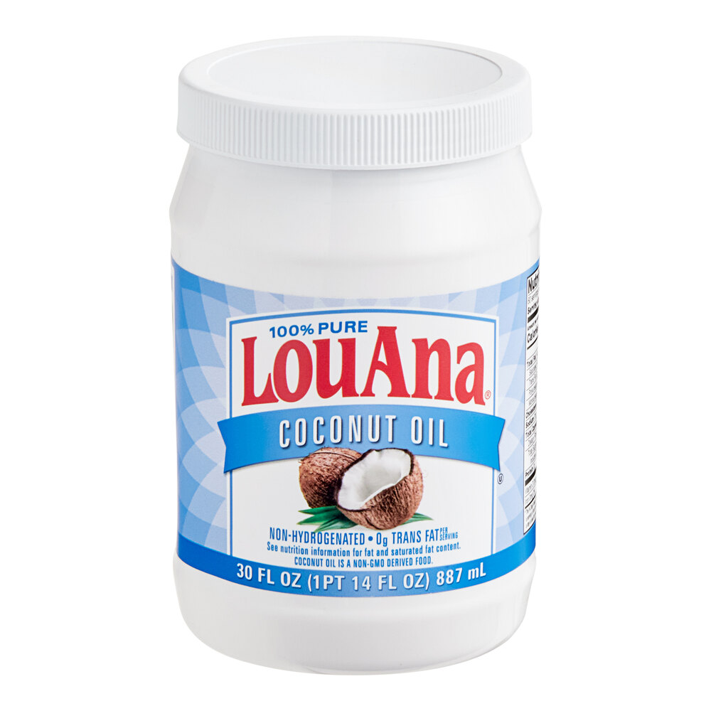 LouAna Coconut Oil, 100% Pure - 30 Ounce