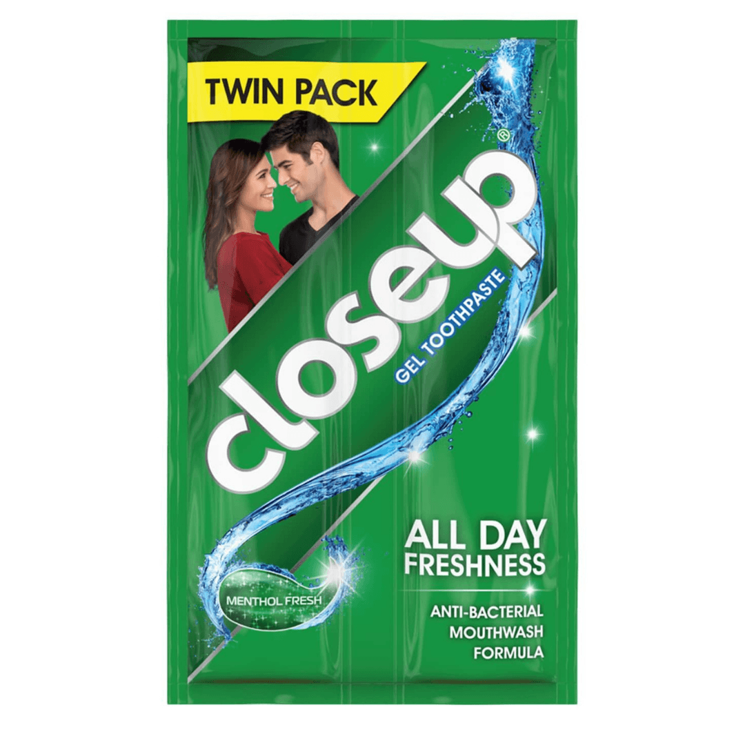 Close Up Toothpaste Menthol Fresh 3x20g
