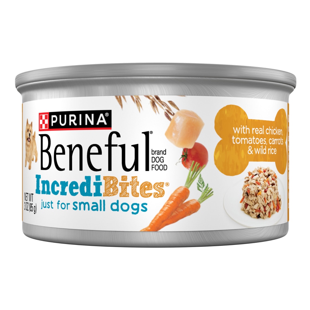 Beneful Small With Real Chicken Tomatoes Carrots & Wild Rice Dog Food 3 Oz