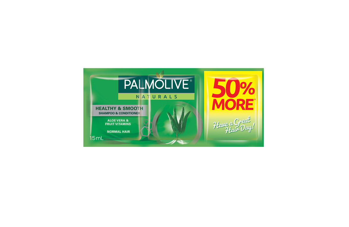 Palmolive Naturals Healthy & Smooth Shampoo 15ml 6s
