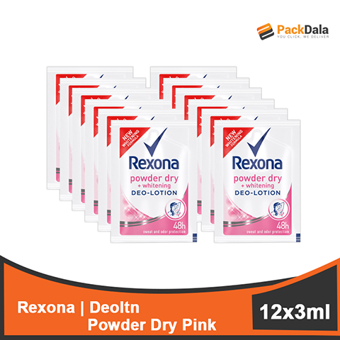 Rexona Women Deodorant Lotion Powder Dry 3mlx360