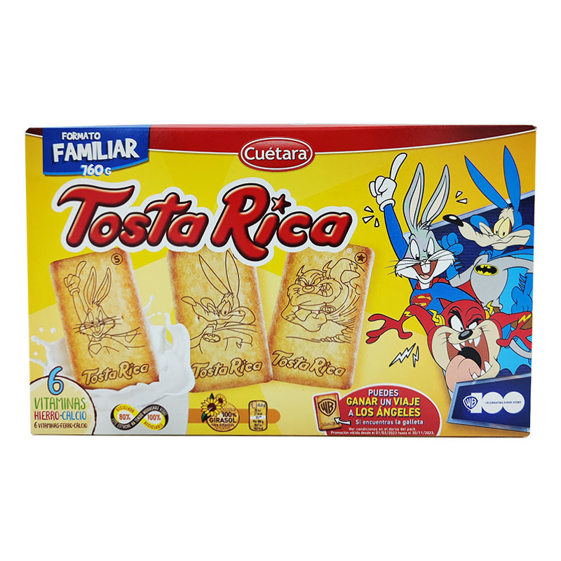 TOSTARICA CUETARA 760 GR.