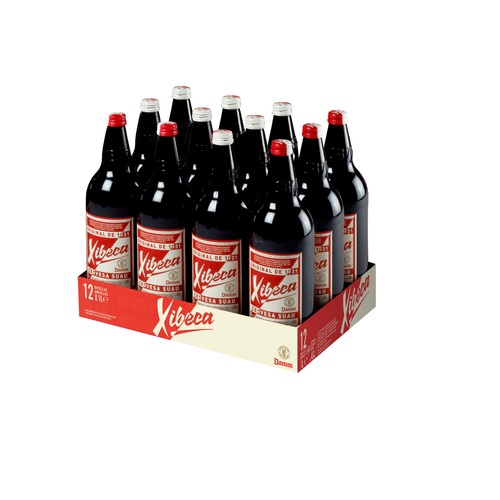 CERVEZA XIBECA DAMM F.E. 1 LITRO