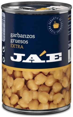 GARBANZO JA'E LATA 390 G