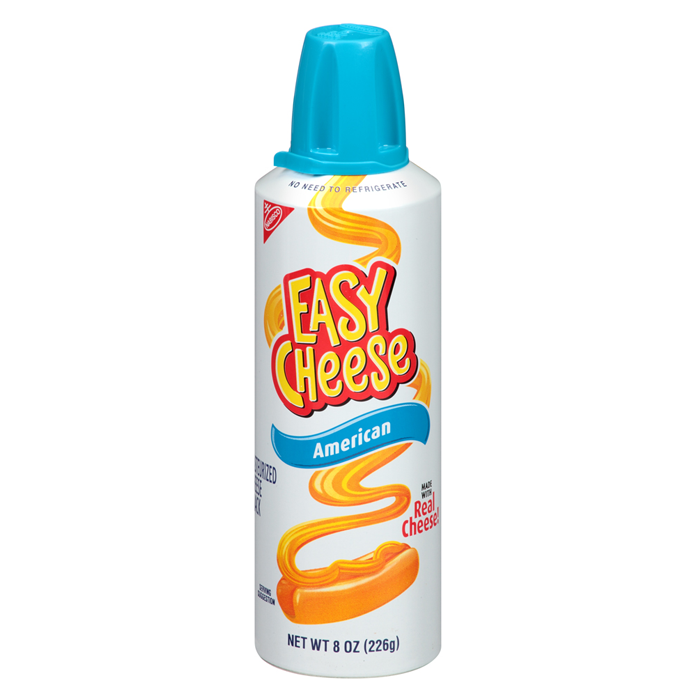 Photo of Easy Cheese Nabisco American Snack 8 Oz. Spout-Top Can