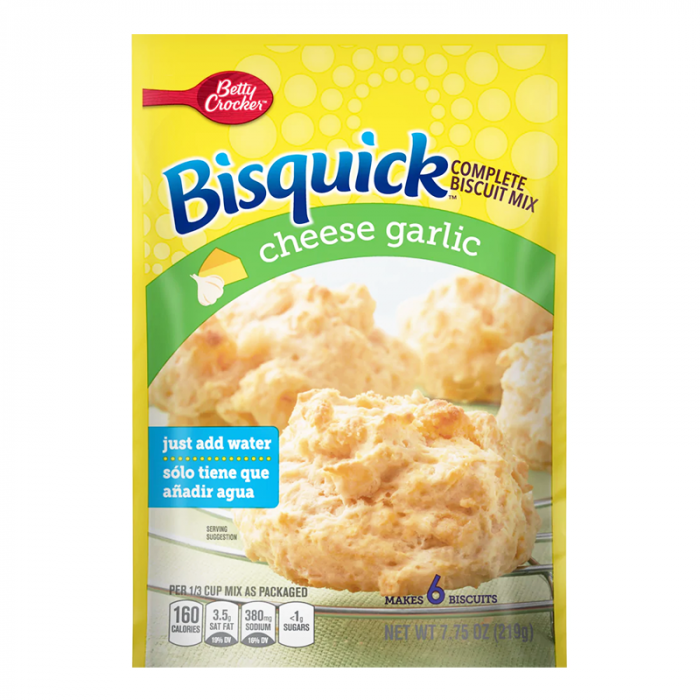 Betty Crocker Bisquick Complete Cheese Garlic Biscuit Mix