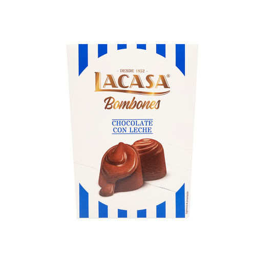 BOMBONES CHOCO.C/LECHE LACASA 72 GR