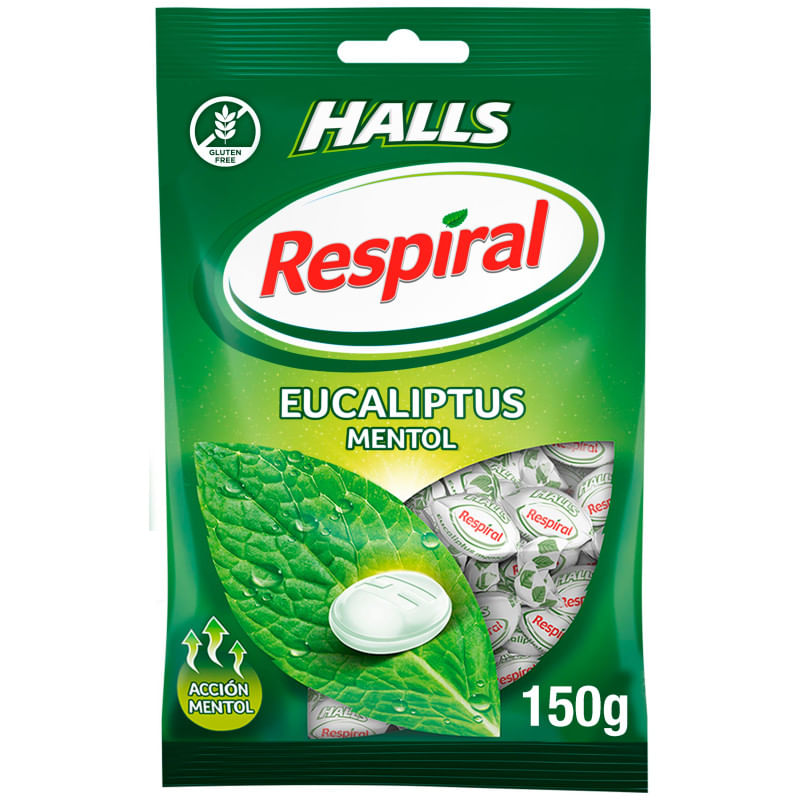 CARAMELOS RESPIRAL EUCALIPTUS 150 GR.
