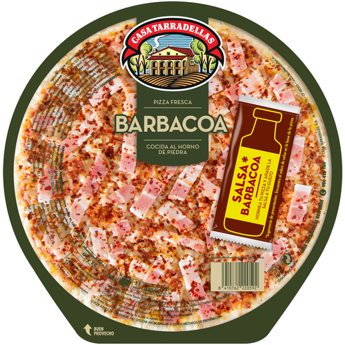 PIZZA TARRAD.BARBACOA BOLOÂ¥ESA 400G