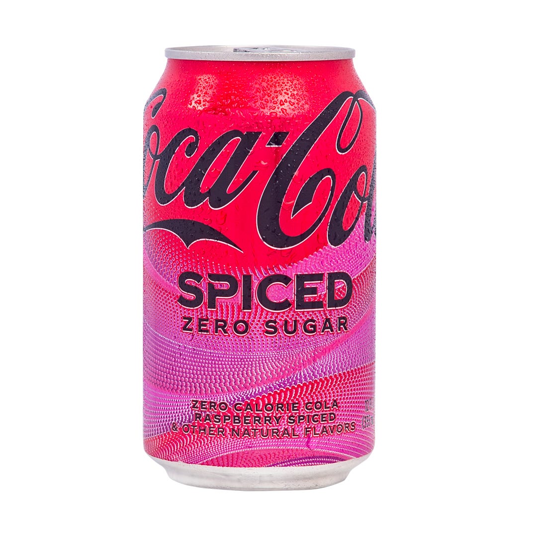Coca-Cola Zero Raspberry Spiced