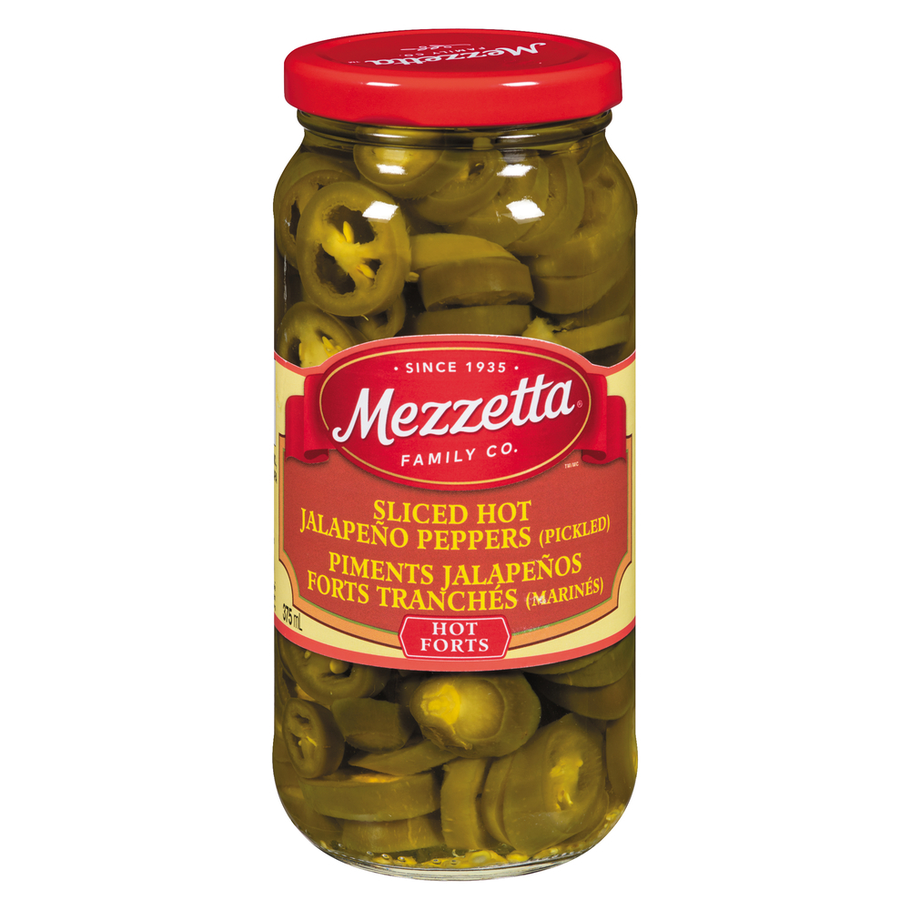 Sliced Hot Jalapeno Peppers