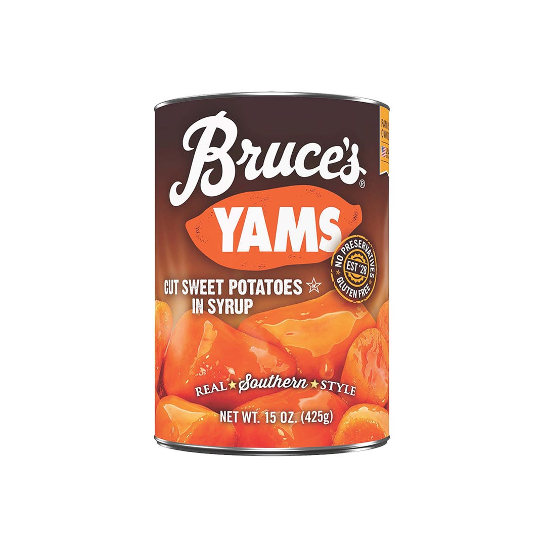 Photo of Bruce's Yams Cut Sweet Potatoes In Syrup - 15oz