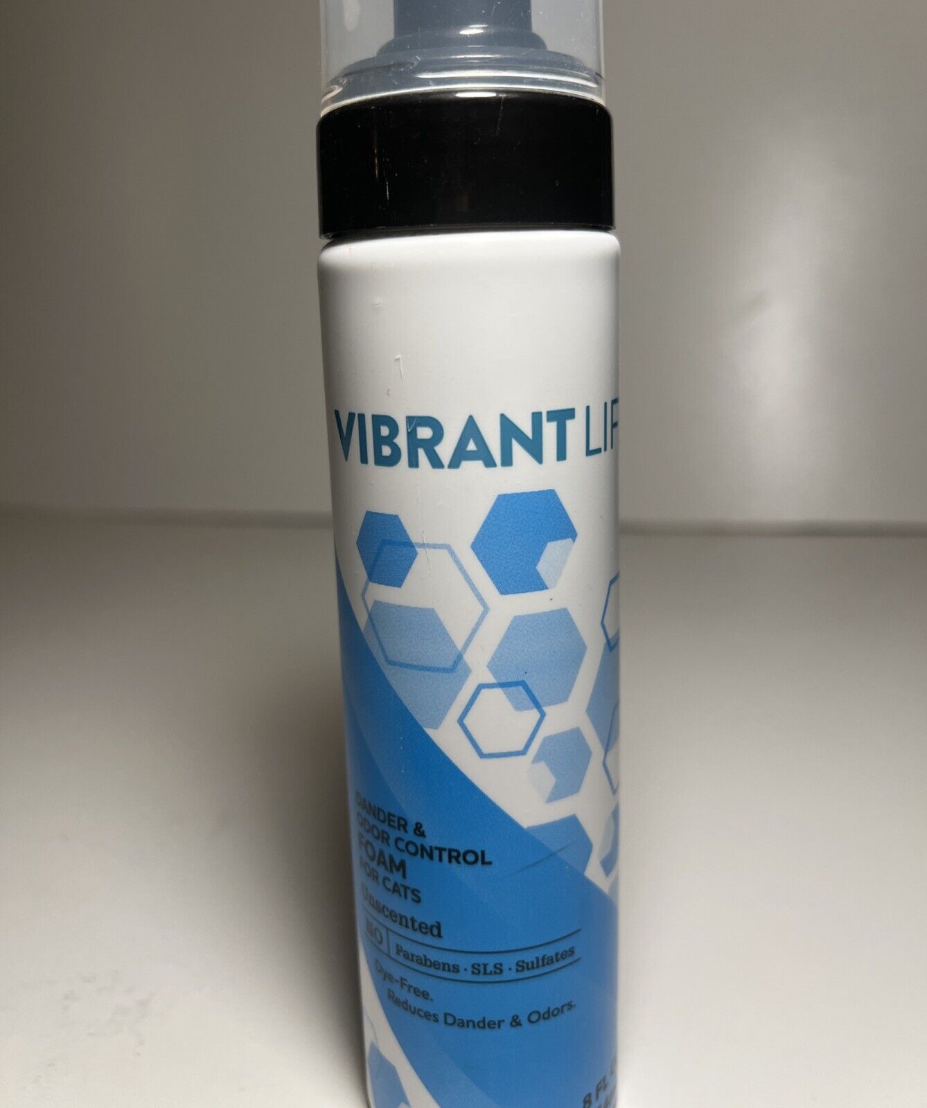Vibrant Life Dander & Odor Control FOAM For Cats 8oz UNSCENTED