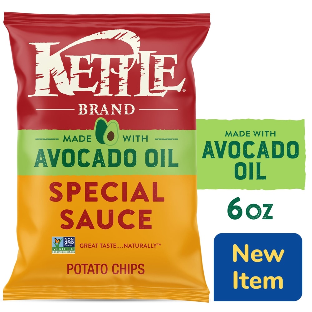 Kettle Brand Made With Avocado Oil Special Sauce Chips 6.000 Oz