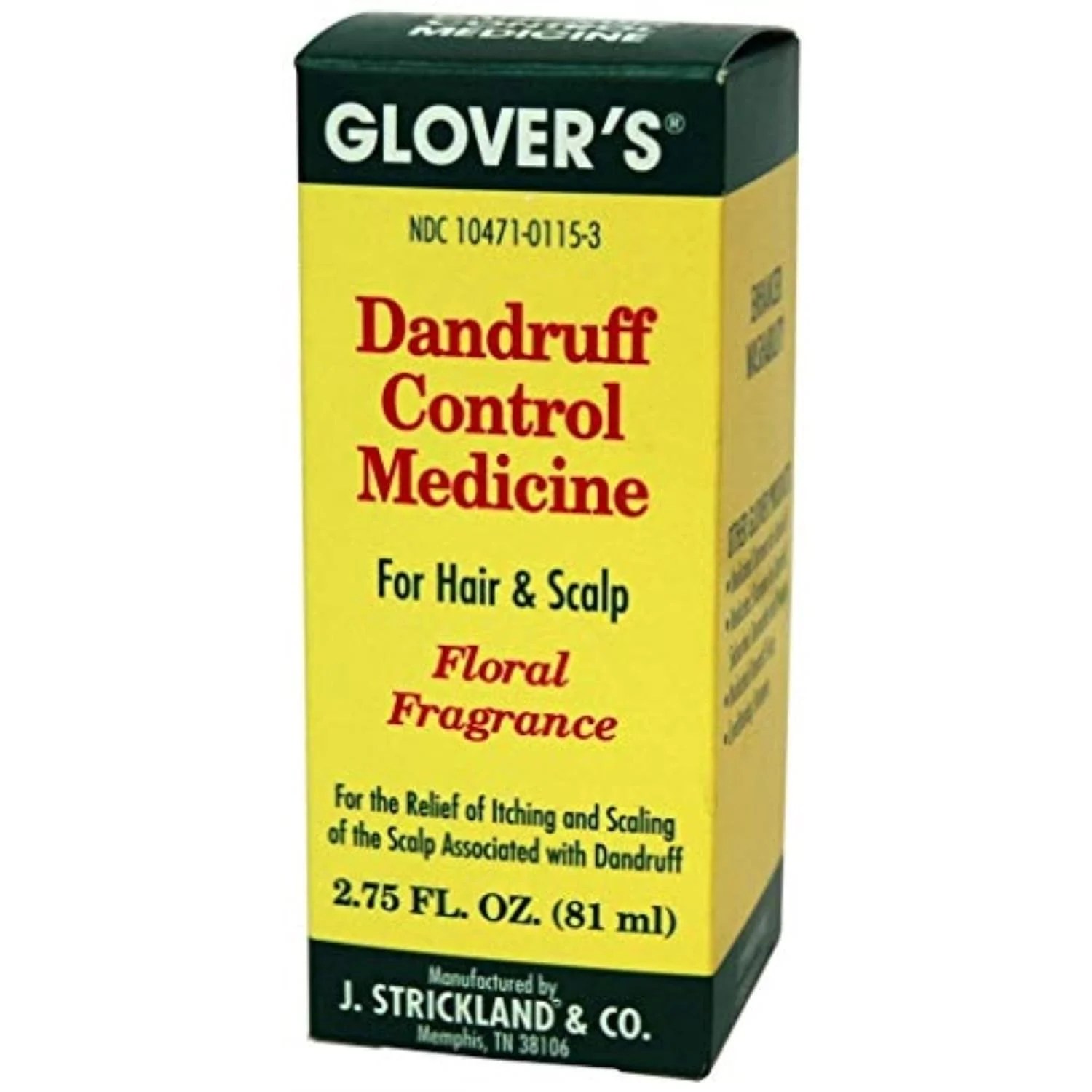 Photo of Glover's Scorebooks Dandruff Control Medicine Floral Fragrance 2.75oz