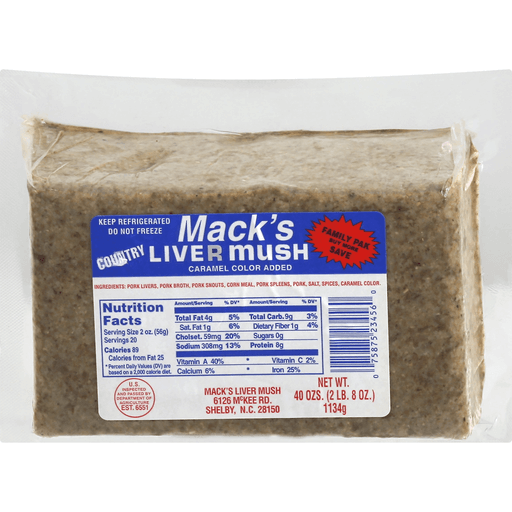 Photo of Mack's Liver Mush Country