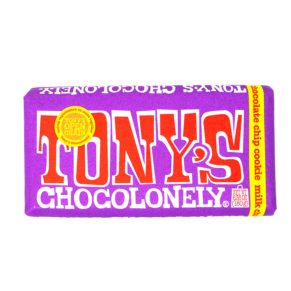Tony's Chocolonely Milk Chocolate Chip Cookie Bar