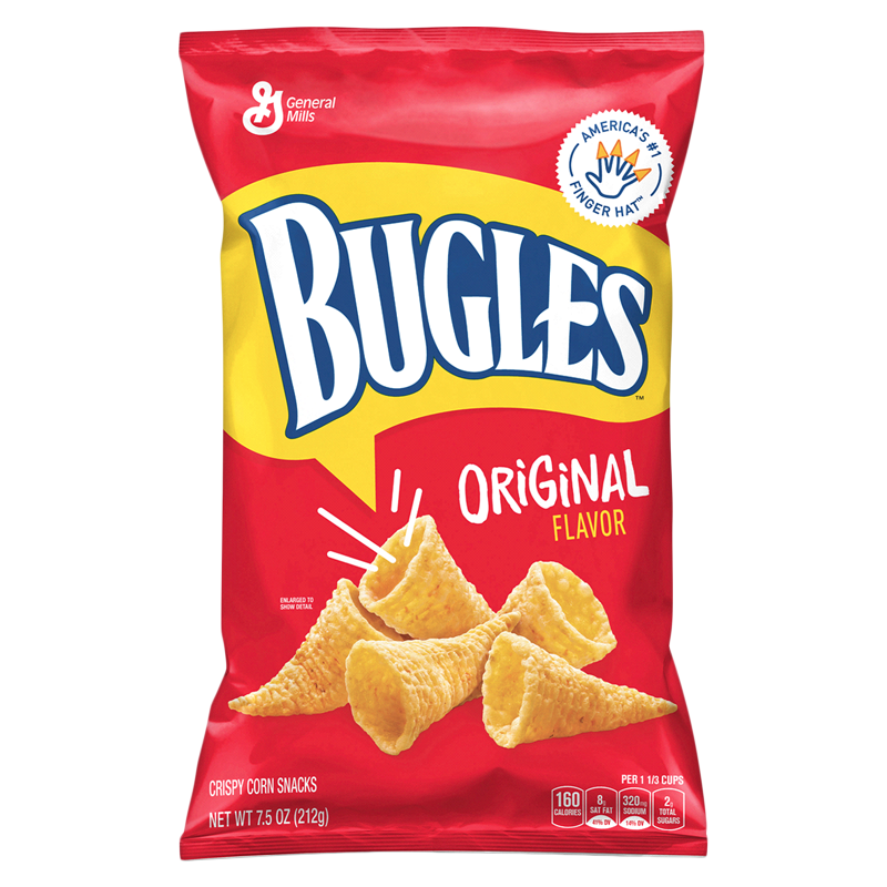 Bugles Original Flavor Crispy Corn Snacks 7.5 Oz. Bag
