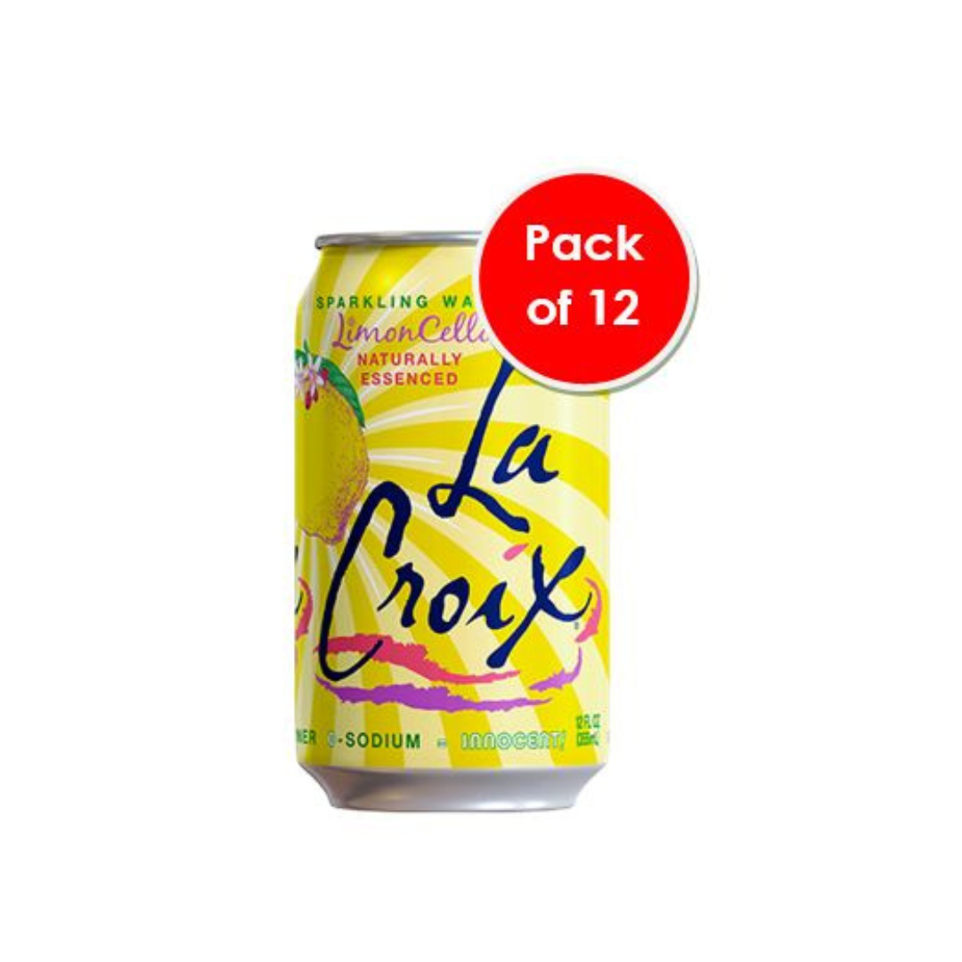 Photo of LaCroix Limon Cello Sparkling Water 12 Fl Oz