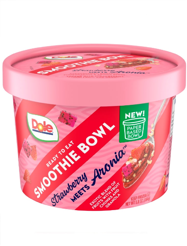 Dole Strawberry Aronia Smoothie Bowl