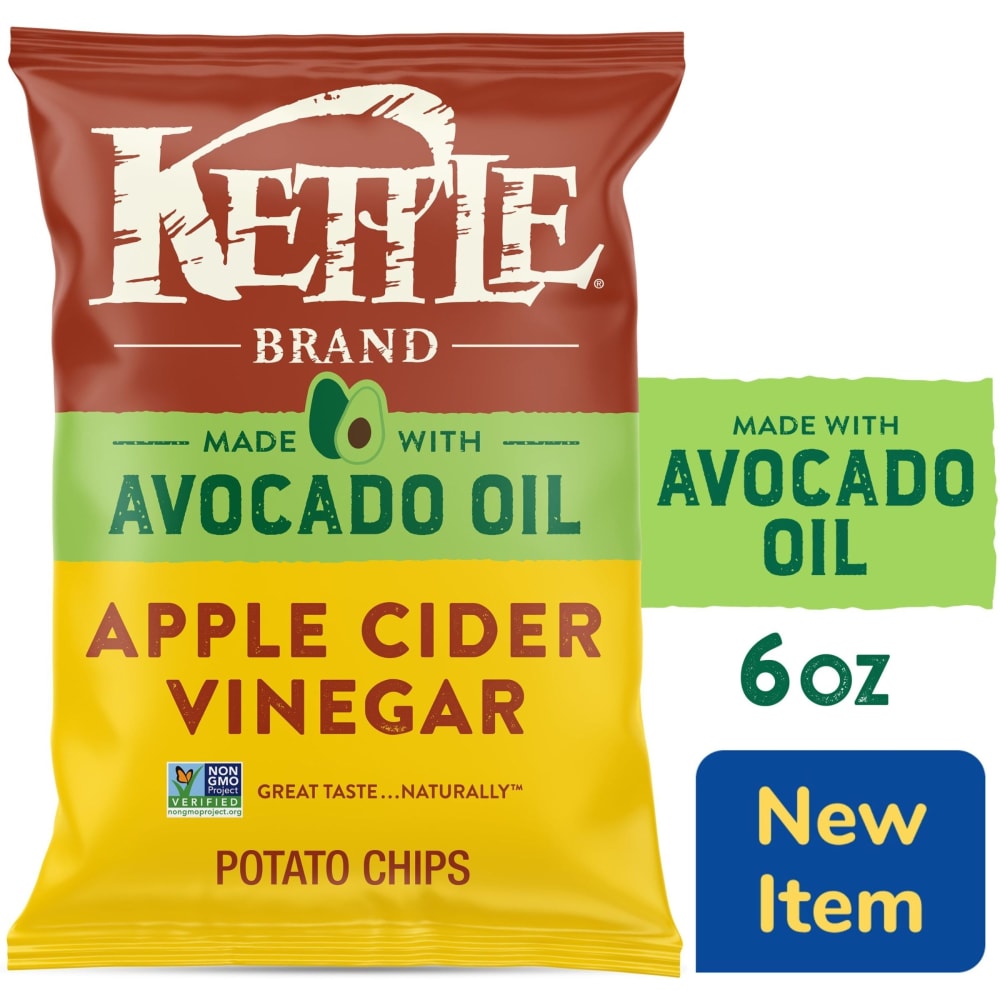Kettle Brand Made With Avocado Oil Apple Cider Vinegar Chips
