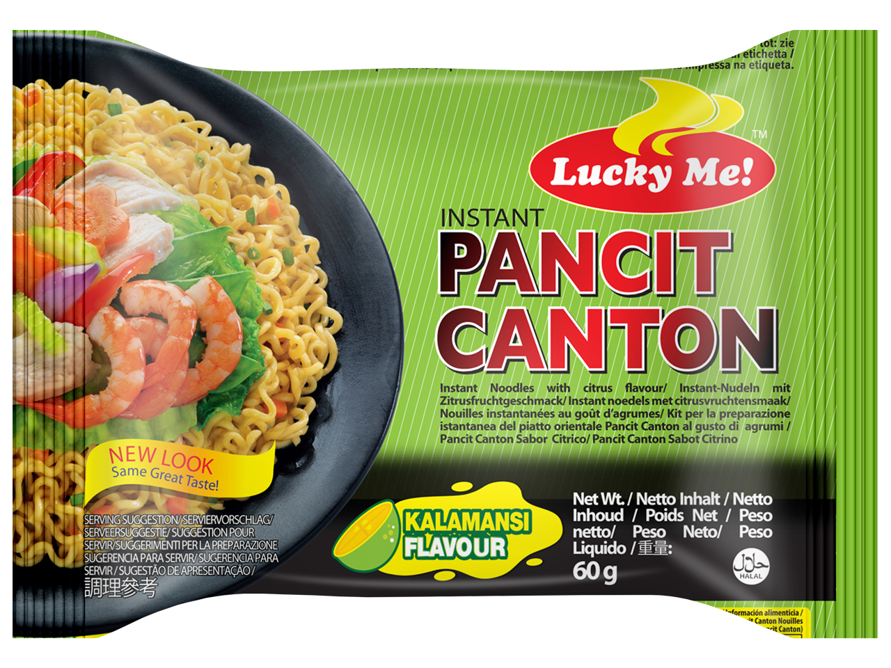 Lucky Me Instant Pancit Canton, Citrus Flavor