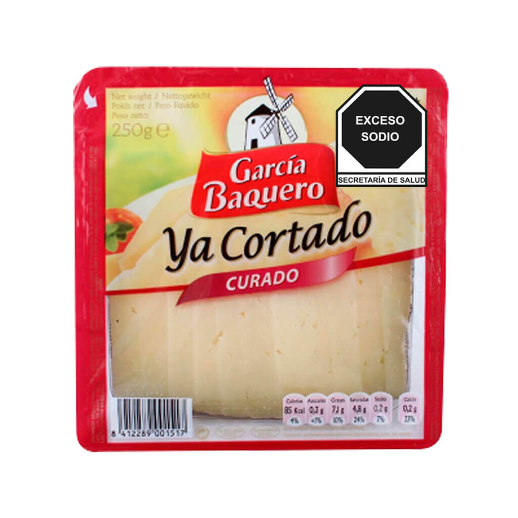 QUESO CUÂ¥A G.BAQUERO CURADO YA CORT.250G