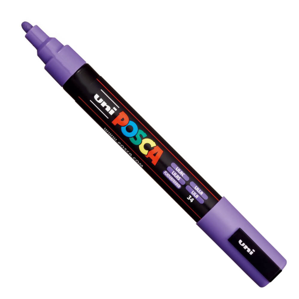 Photo of Posca Paint Marker PC-5M Medium Bullet Lilac