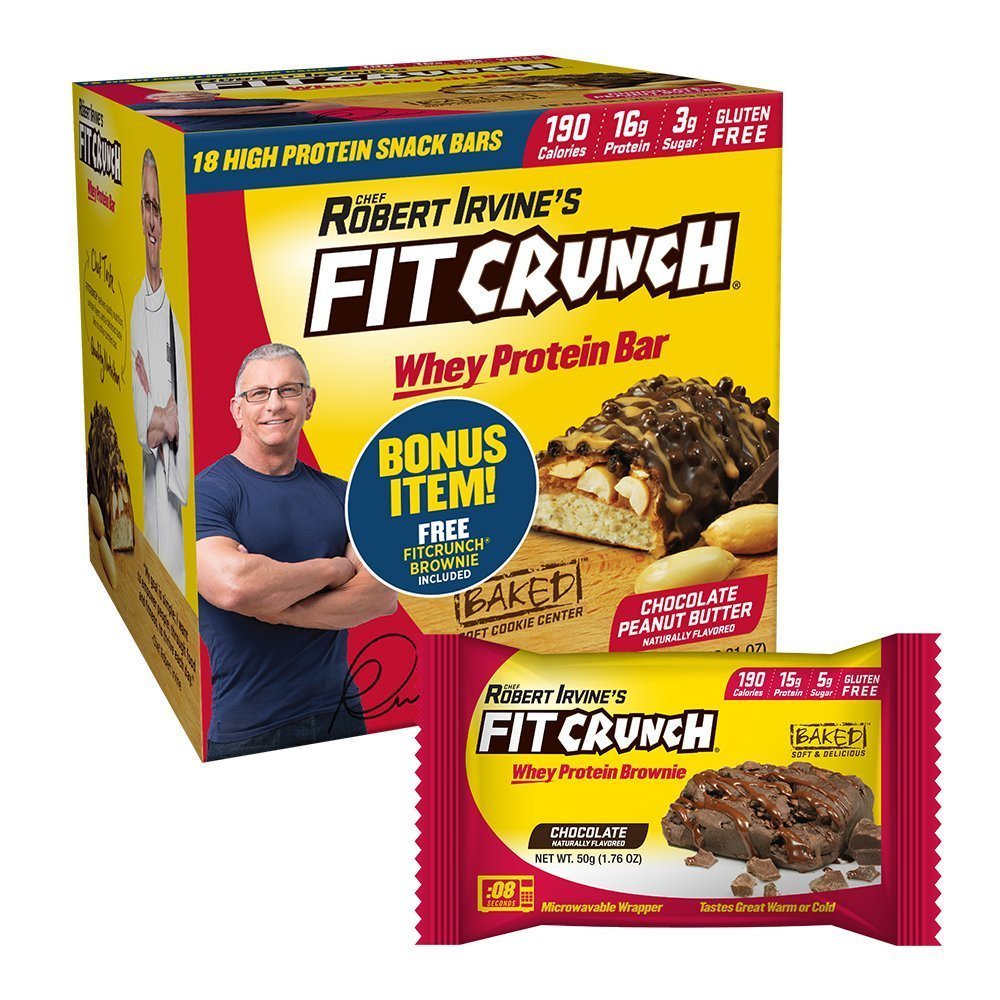 Robert Irvine's Whey Protein Bars