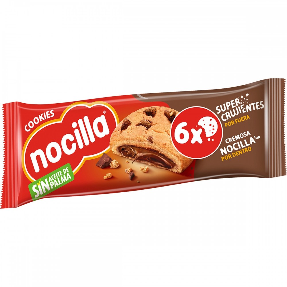 COOKIES NOCILLA 6 UNIDADES 120 GR