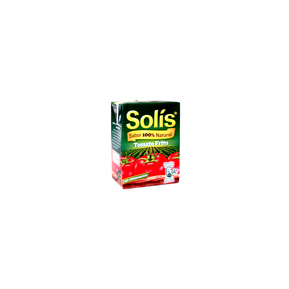 TOMATE FRITO SOLIS BRICK 350 GR