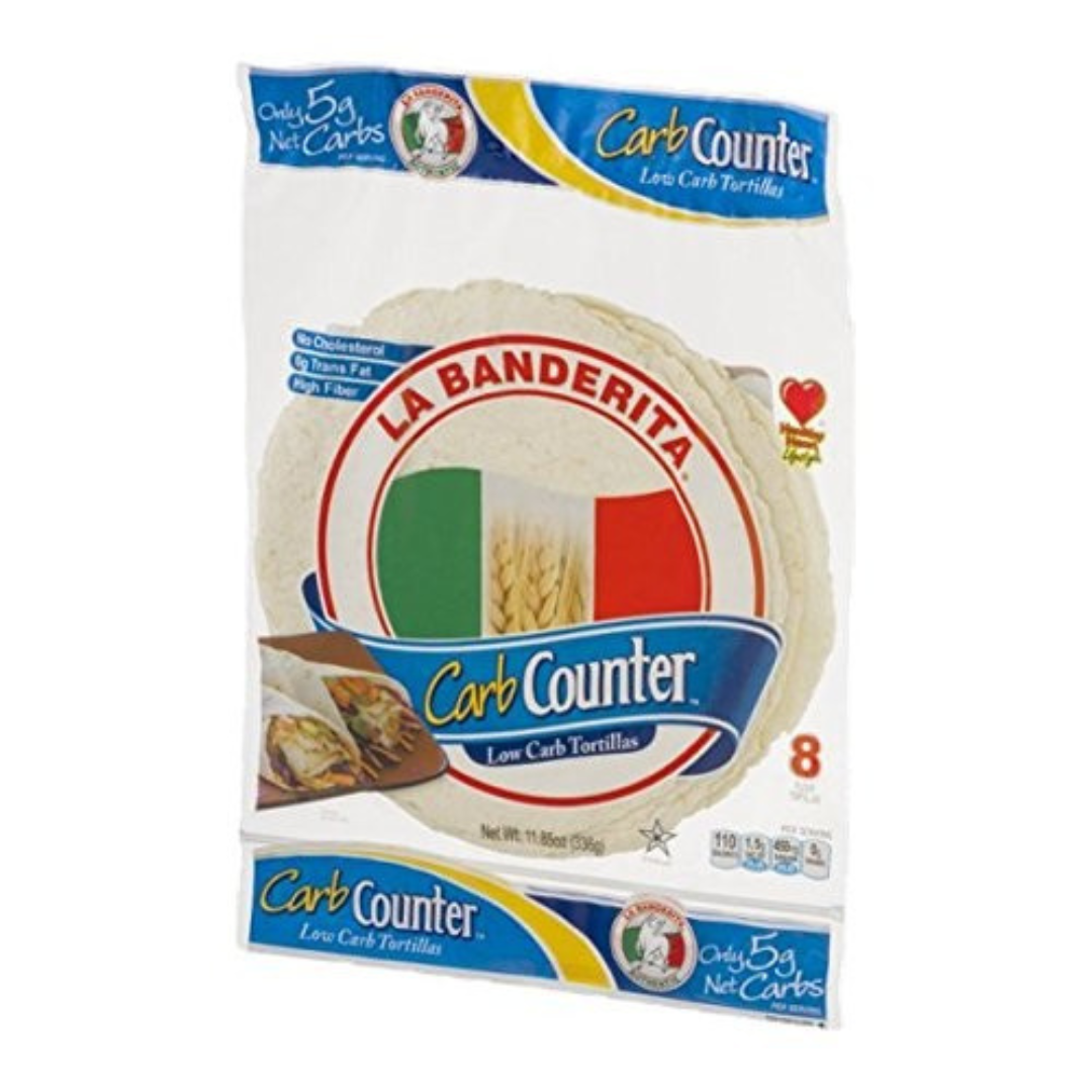 La Banderita Carb Counter Soft Taco Flour Tortillas