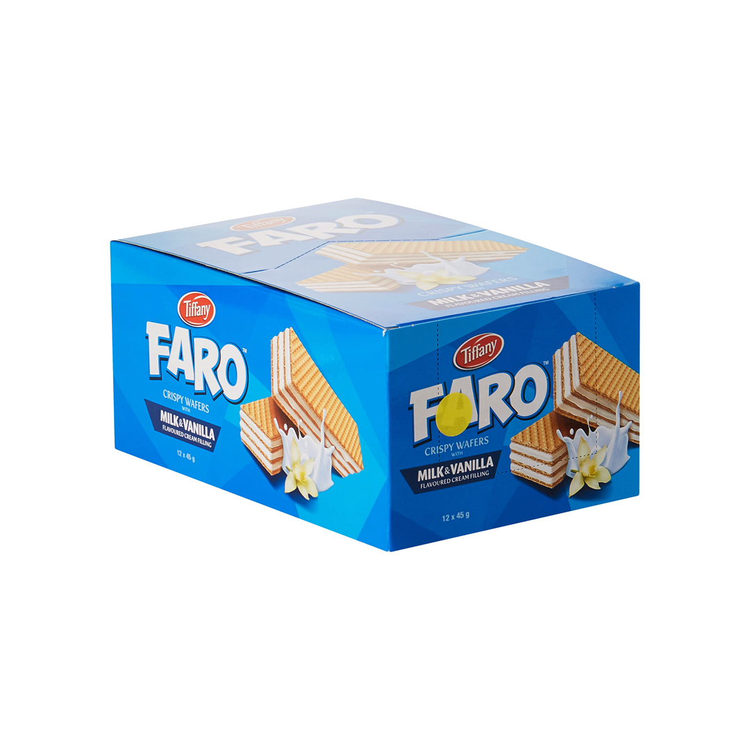 TIFFANY Wafer Faro Milk & Vanilla 40gmx12
